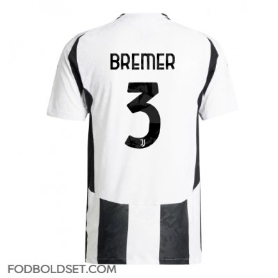 Juventus Gleison Bremer #3 Hjemmebanetrøje 2024-25 Kortærmet Juventus Gleison Bremer #3 Hjemmebanetrøje 2024-25 Kortærmet